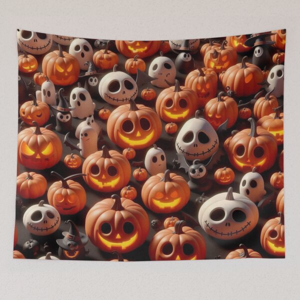 Item preview, Pumpkin Ghost Many Haunted Vinaya Witch Ghost designed and sold by 1benjamah1136.