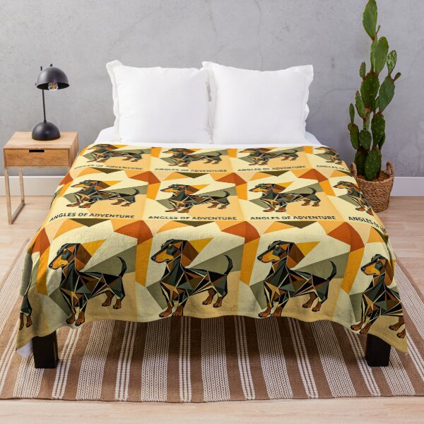 Item preview, Geometric Grace Dachshund Edition designed and sold by Cute-Cuddles.