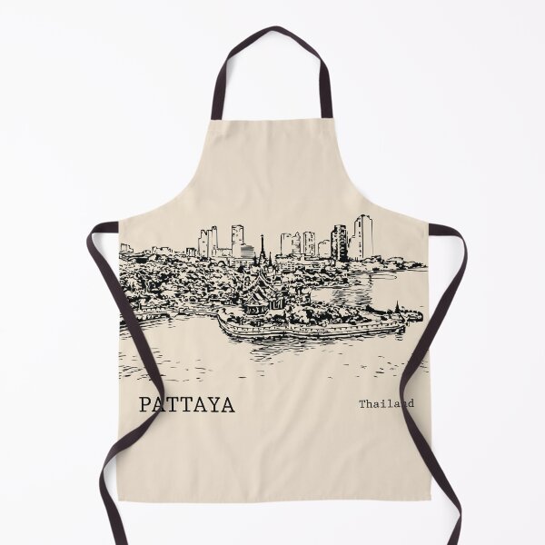 Artikelvorschau, Pattaya Thailand entworfen und verkauft von Lakeric Cityscapes.