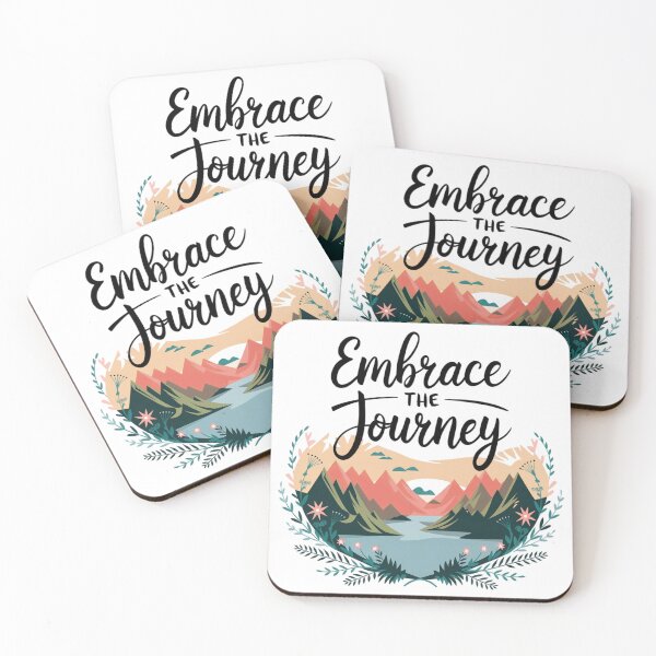 Item preview, Embrace the journey - Motivation T-shirt designed and sold by Joceran.