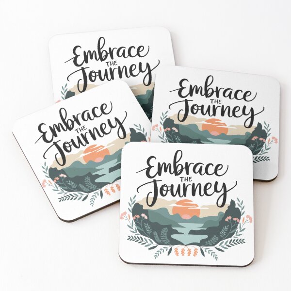 Item preview, Embrace the journey - Motivation T-shirt designed and sold by Joceran.