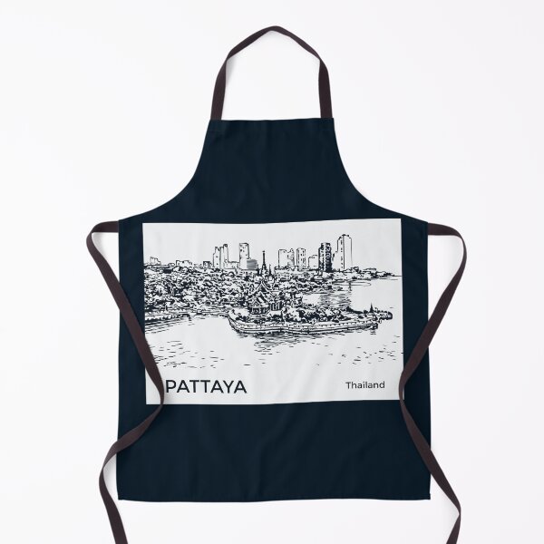 Artikelvorschau, Pattaya Thailand entworfen und verkauft von Lakeric Cityscapes.