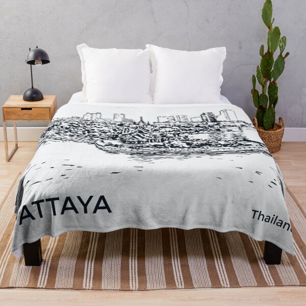 Artikelvorschau, Pattaya Thailand entworfen und verkauft von Lakeric Cityscapes.
