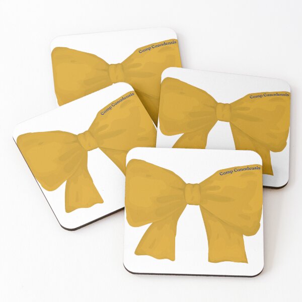 Item preview, Camp Canadensis Bow (Gold) designed and sold by CampStickerSpot.