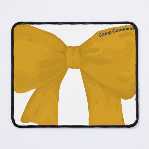 Item preview, Camp Canadensis Bow (Gold) designed and sold by CampStickerSpot.
