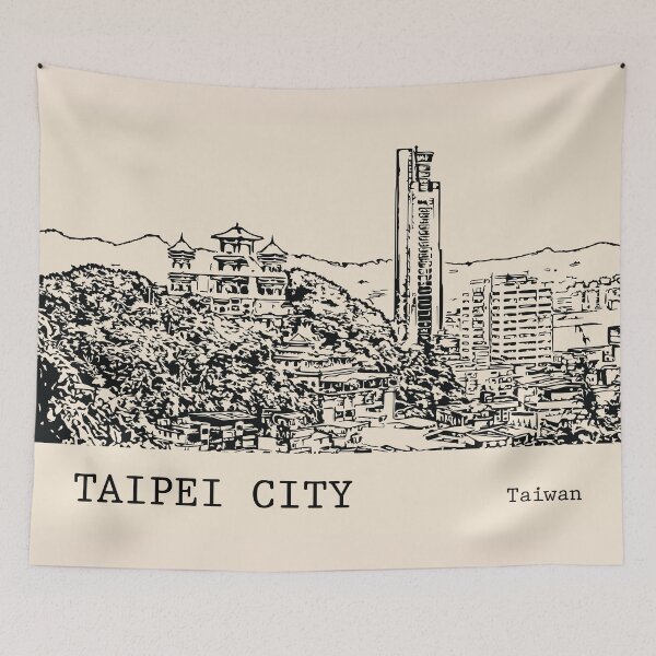 Item preview, Taipei City Taiwan designed and sold by Lakeric.