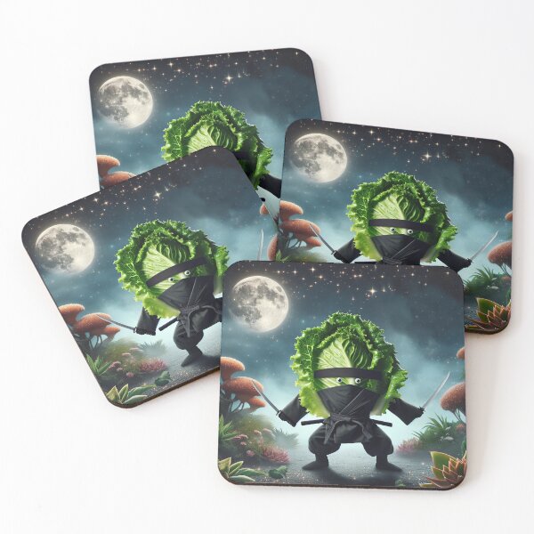 Item preview, Fierce Veggies: Cabbage Ninja designed and sold by nature. electrified..