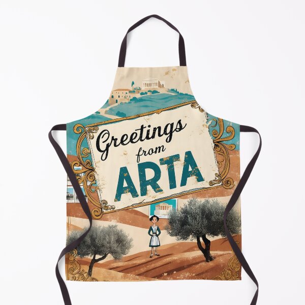 Item preview, Greetings from Arta Epirus Greece Postcard Vintage Retro Travel Vintage designed and sold by TravelPostcardGems.
