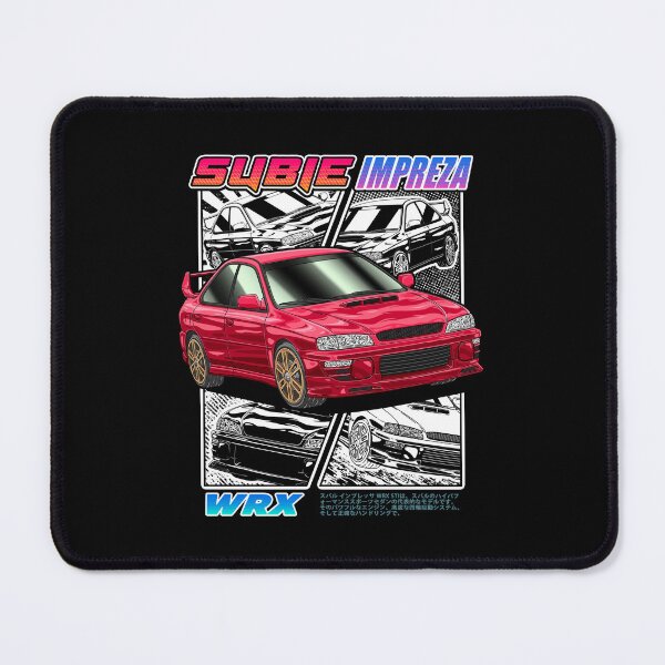 Item preview, Red Subie impreza 22B MeanEye Comic Style designed and sold by JDM Guyvit.