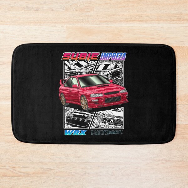 Item preview, Red Subie impreza 22B MeanEye Comic Style designed and sold by JDM Guyvit.