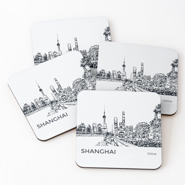 Item preview, Shanghai China designed and sold by Lakeric Cityscapes.