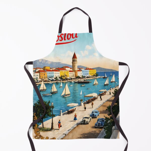 Item preview, Argostoli Ionian islands Greece Postcard Vintage Retro Travel Vintage designed and sold by TravelPostcardGems.
