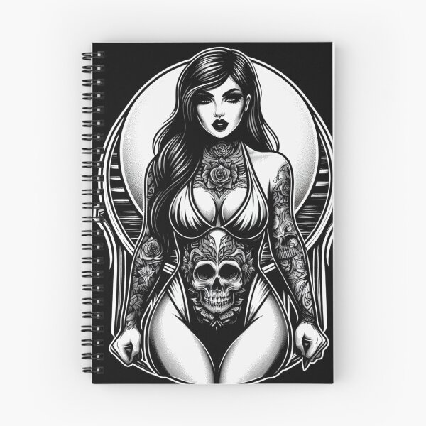 Item preview, Hot Inked Girl designed and sold by PulpVintage.