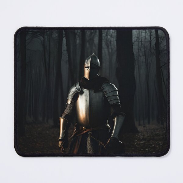 Item preview, Moonlight Knight: Medieval Warrior in the Forest designed and sold by NiceArtsPlace.
