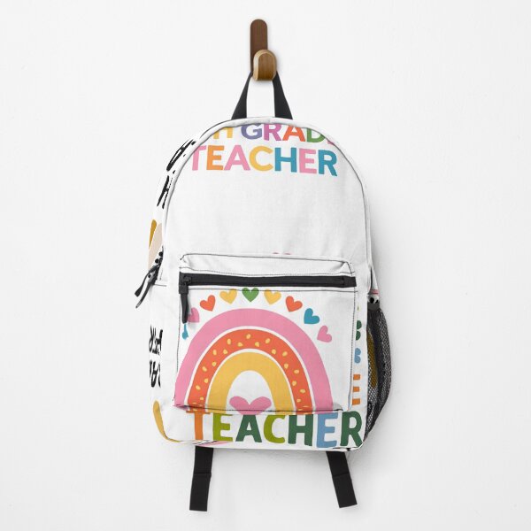 Item preview, Fourth Grade Teacher Boho Rainbow 4Th Grade Teacher, pack Sticker designed and sold by Almasrigroup.