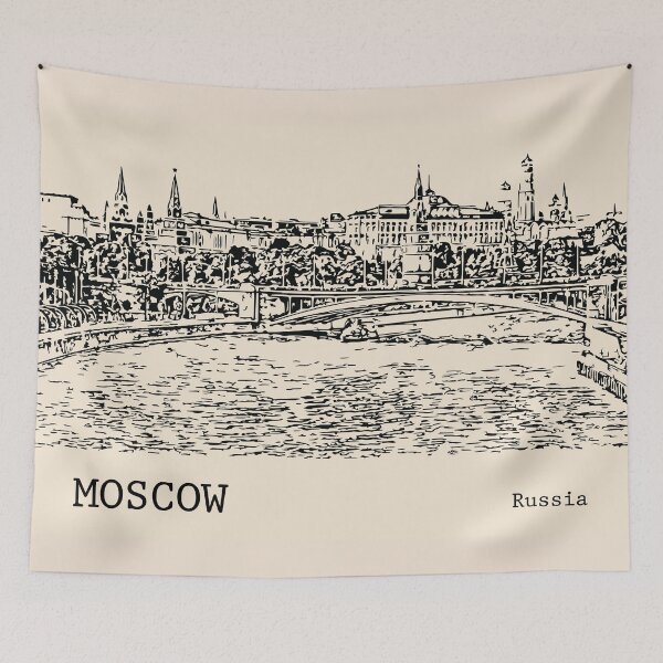 Item preview, Moscow Russia designed and sold by Lakeric Cityscapes.