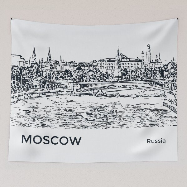Item preview, Moscow Russia designed and sold by Lakeric Cityscapes.