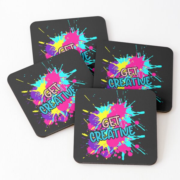 Item preview, Colorful Paint Splash Get Creative designed and sold by AlienOccupation.
