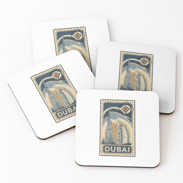 Item preview, Dubai Travel UAE Tarvel Dubai Stamp designed and sold by TulipaGraphics.