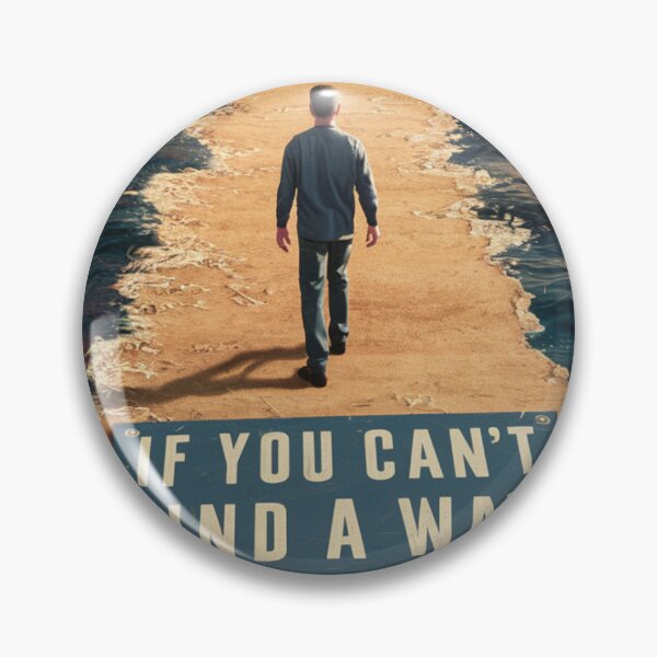 Item preview, Path of Perseverance: Inspirational Surreal Ocean Walk Motivational Quote Art designed and sold by NiceArtsPlace.
