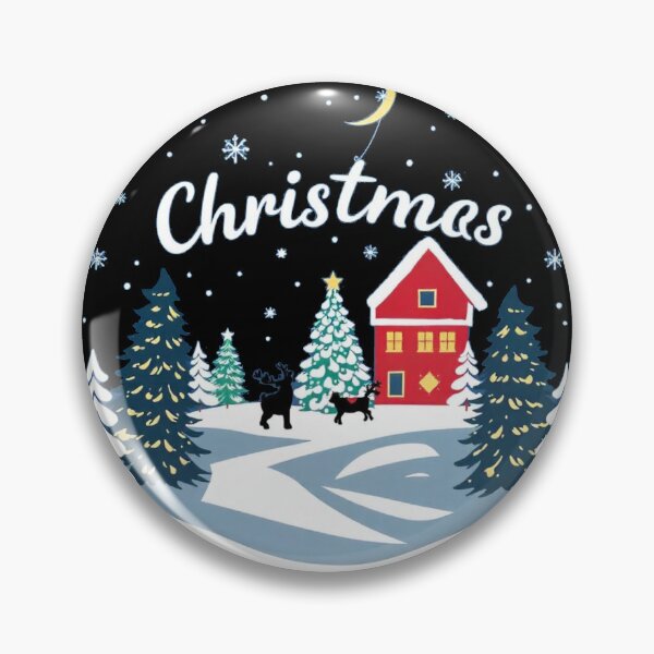 Item preview, Cozy Christmas with Snow and Reindeer Design designed and sold by AlienTechs.