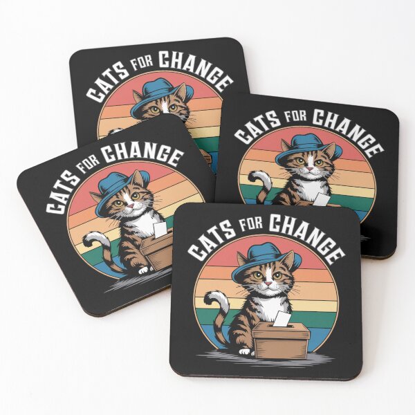 Item preview, Democrat Cat Design: Cats for Change designed and sold by Davideus.