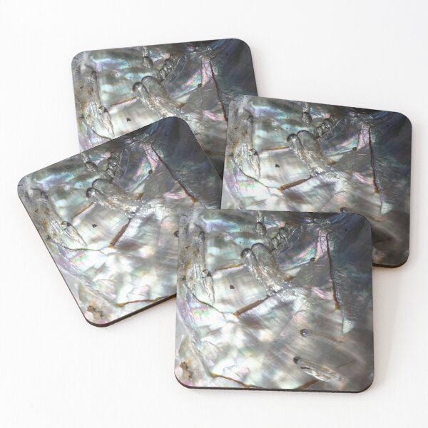 Item preview, ONLY Printed Image of Mother of Pearl Art in Nature in Abalone Shell The Meeting Whisperers designed and sold by Beachy.