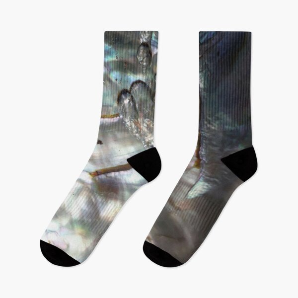 Item preview, ONLY Printed Image of Mother of Pearl Art in Nature in Abalone Shell The Meeting Whisperers designed and sold by Beachy.