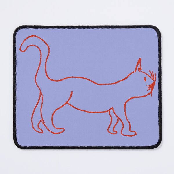 Item preview, Slinky Orange Cat with Lilac designed and sold by MagentaTwilight.