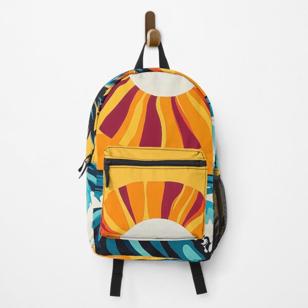 Item preview, vibrant illustration Design depicts a tropical beach scene. designed and sold by HEMRO.