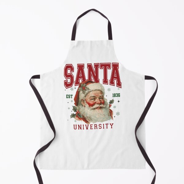 Item preview, Christmas Santa Universty designed and sold by vintagearttee.