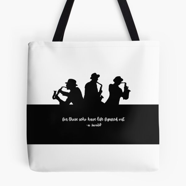 Item preview, Saxophonists with Inspiring Quote for Music Lovers designed and sold by Its-Gracie.
