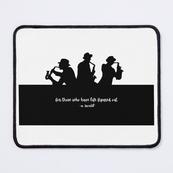 Item preview, Saxophonists with Inspiring Quote for Music Lovers designed and sold by Its-Gracie.