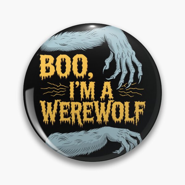 Item preview, Boo I'm a Werewolf Halloween designed and sold by Quirky Shirts.