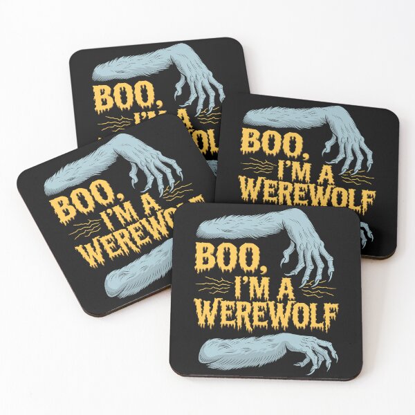 Item preview, Boo I'm a Werewolf Halloween designed and sold by Quirky Shirts.