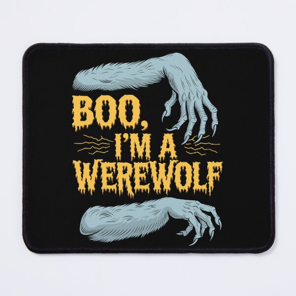 Item preview, Boo I'm a Werewolf Halloween designed and sold by Quirky Shirts.