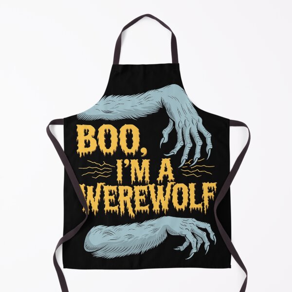 Item preview, Boo I'm a Werewolf Halloween designed and sold by Quirky Shirts.