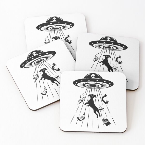 Item preview, We just want the cool stuff Sci Fi Alien Abduction designed and sold by wolfkin-design.