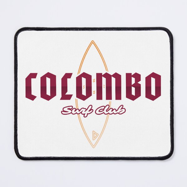 Item preview, Retro Surf Club Colombo Morocco Graphic designed and sold by Bold & Brewed.