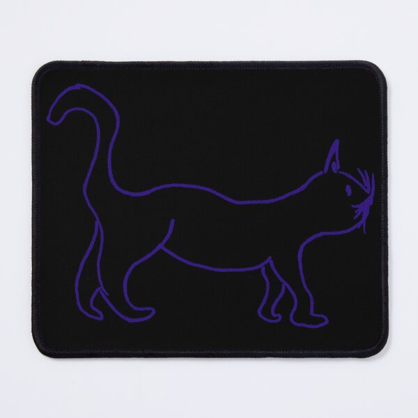 Item preview, Slinky Purple Cat in the dark designed and sold by MagentaTwilight.