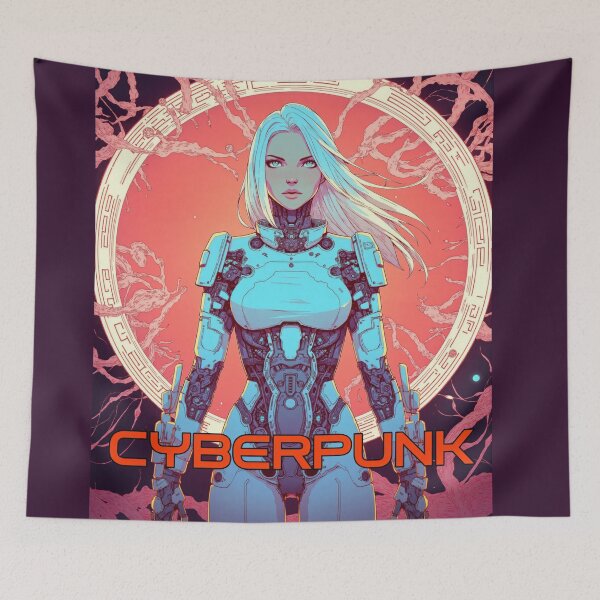 Item preview, Cyberpunk, Lucy, Technoir, Futuristic designed and sold by Smash-420.