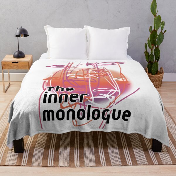 Item preview, The Inner Monologue Quotes Silhouette Outline Illustration designed and sold by digifaxdesign.