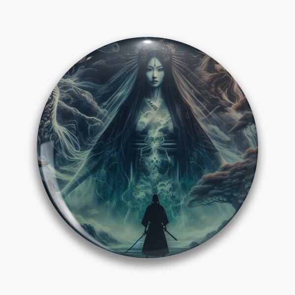 Item preview, Goddess of Death Protector Samurai designed and sold by GalleryBrisArt.