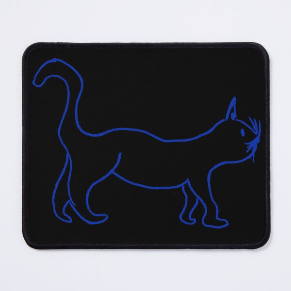 Item preview, Slinky Blue Cat in the dark designed and sold by MagentaTwilight.