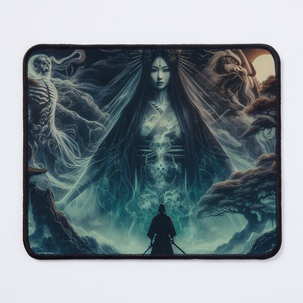 Item preview, Goddess of Death Protector Samurai designed and sold by GalleryBrisArt.