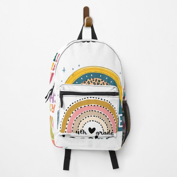 Item preview, Fourth Grade Teacher Boho Rainbow 4Th Grade Teacher, pack Sticker designed and sold by Almasrigroup.