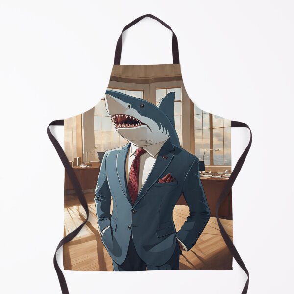 Item preview, Preppy Shark, Business Shark. designed and sold by DotisDreams.