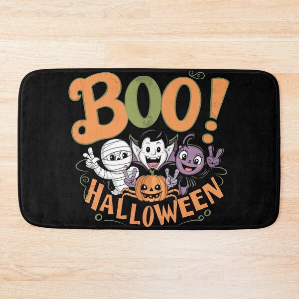 Item preview, Boo! Halloween Fun Cartoon Characters designed and sold by Quirky Shirts.