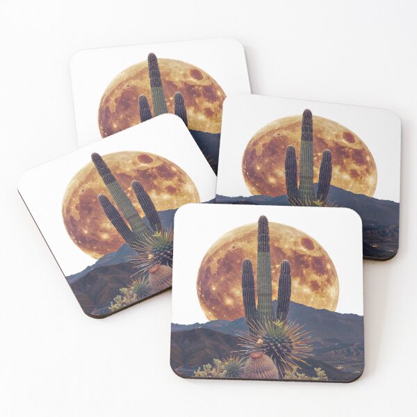 Item preview, Collage Wall Art T-shirt Design: Cactus in the Desert designed and sold by ForeverPrintsOK.