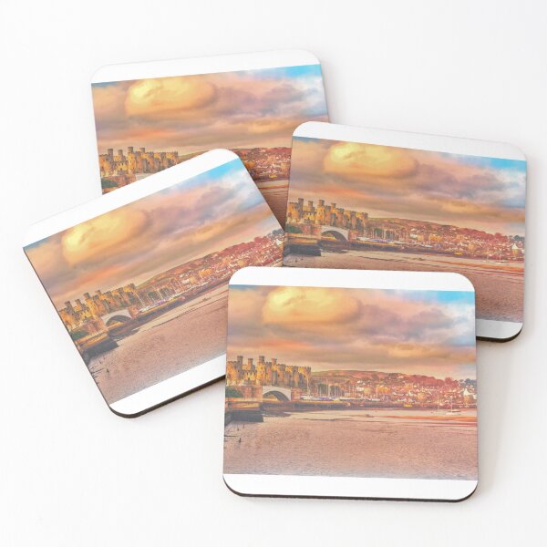 Item preview, Conwy Castle Art by Mrcorbett designed and sold by Mrcorbett.